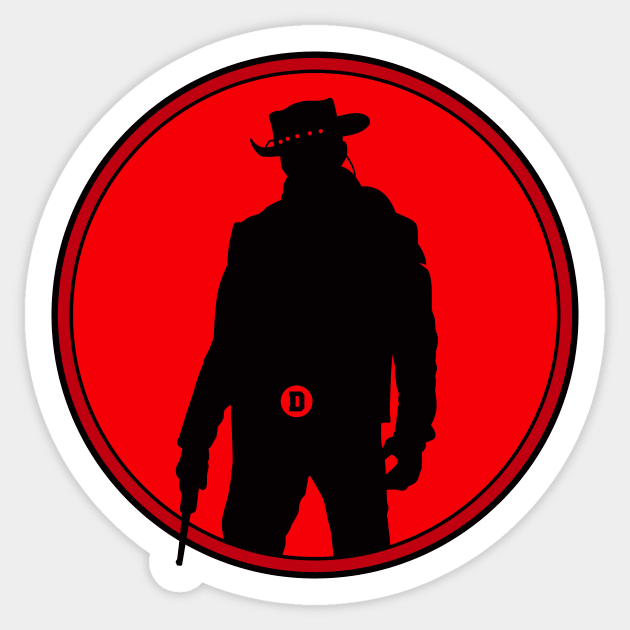 Django Sticker by Woah_Jonny